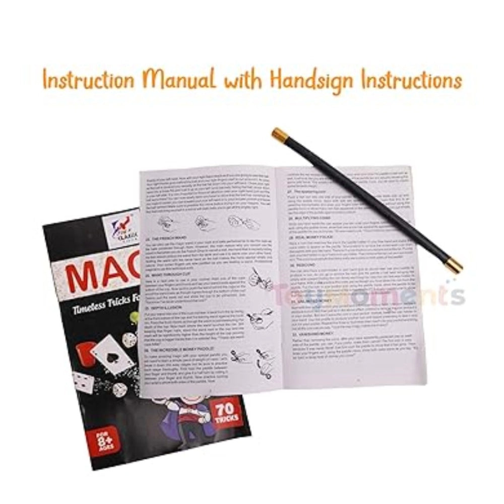 Art Of Magic Tricks including 70 Tricks educational toys for kids 3+ years