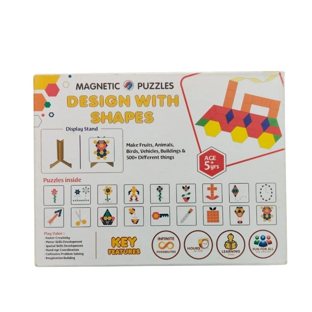 Magnetic Puzzle educational toys for kids 3+ years