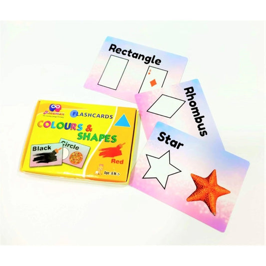 Flash Card-Colour N Shapes educational toys