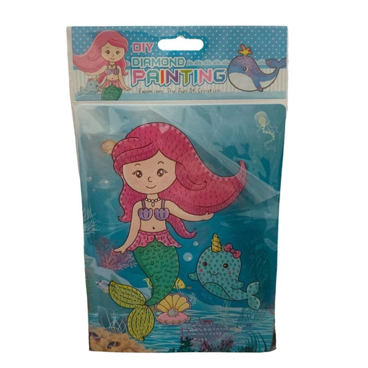 Pack Of 2 Diamond Painting Kit - Mermaid kids toys for kids 2+ years
