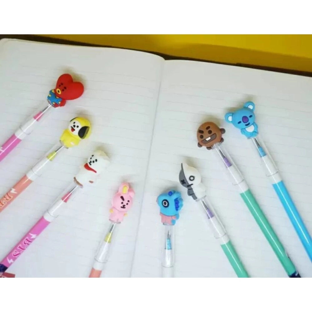 Pack Of 5 Bts Army Pencil Set kids toys for kids 3+ years