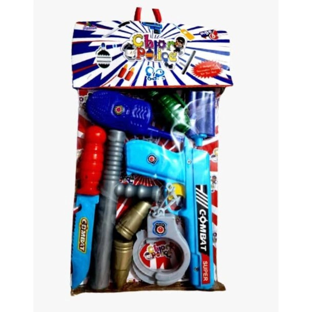 8 Pcs Set Chor Police toys for kids 5+ years