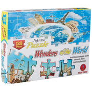 120 Pcs Jigsaw Puzzle Wonders of the world kids toys