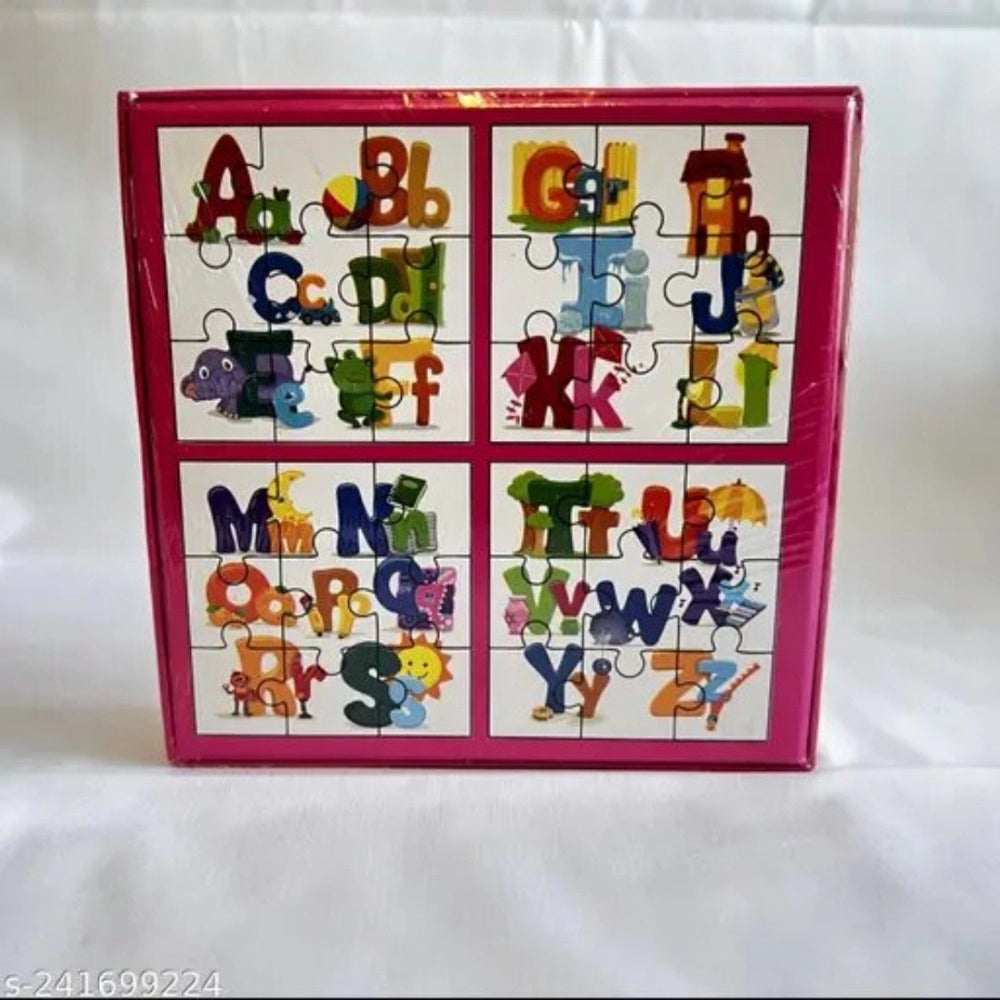 4 Pcs Set Alphapet Puzzle educational toys for kids 4+ years