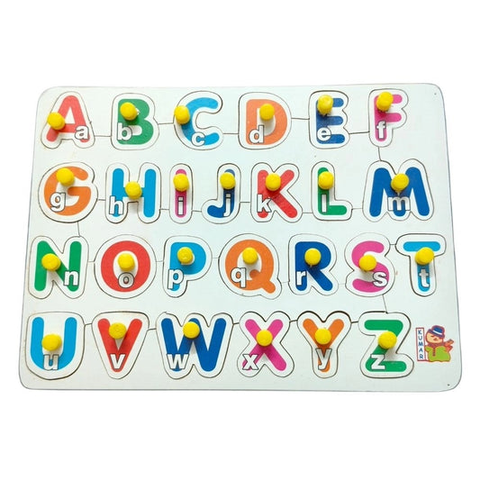 Alphapet With small letter Wooden Puzzle educational toys for kids 3+ years