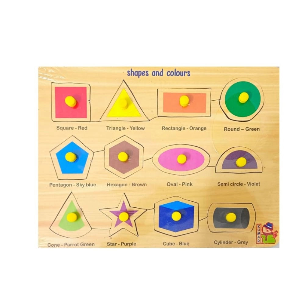 Shapes with Color educational toys for kids 3+ years