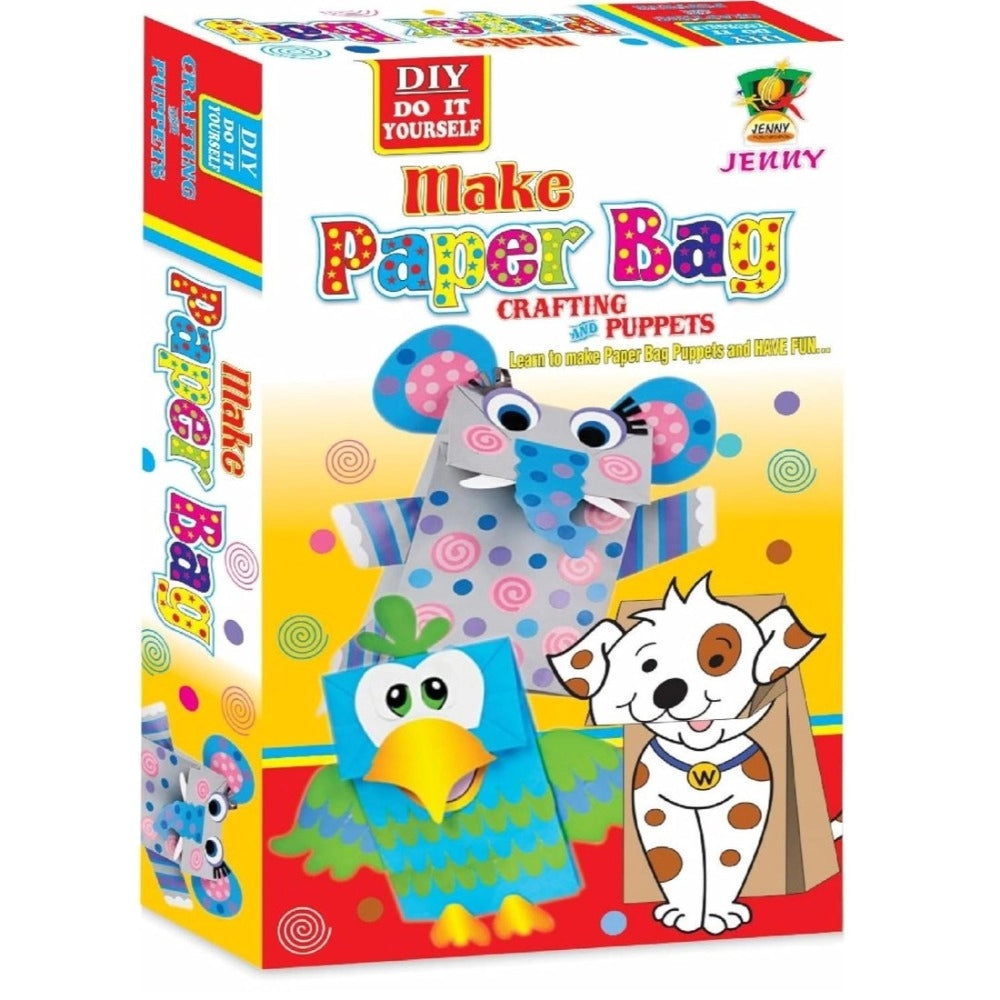 Make Paper Bag creative toys for kids 5+ years