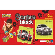 2 In 1 Santro Puzzle And Blocks educational toys for kids 3+ years