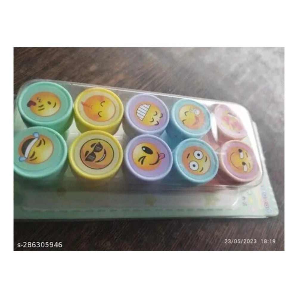 Emoji stamp set kids toys for kids 3+ years