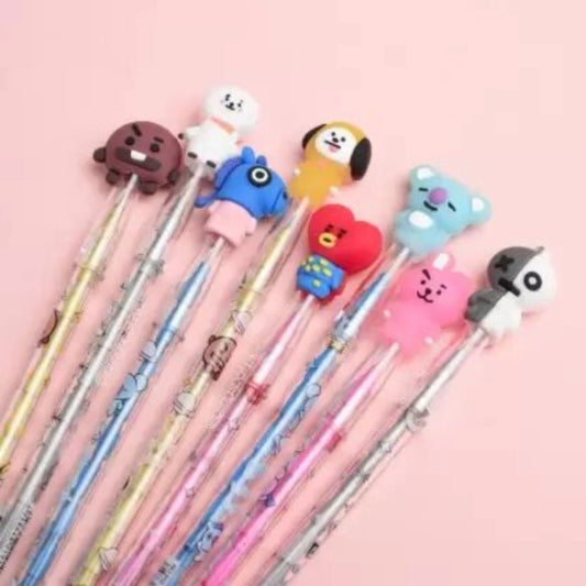 Pack Of 5 Bts Army Pencil Set kids toys for kids 3+ years