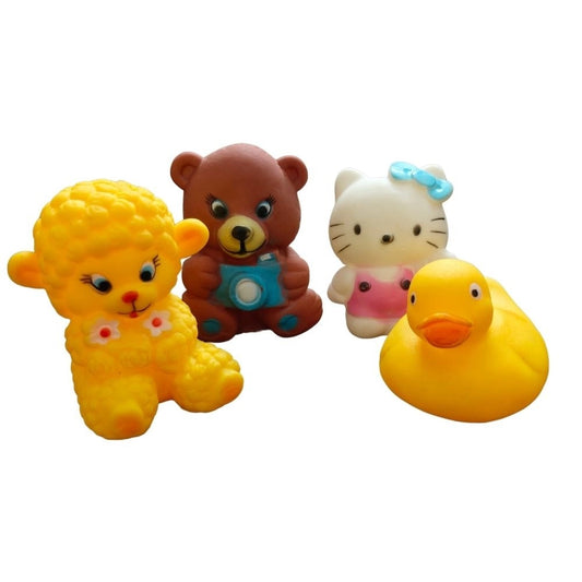 Lamp-Kitten-Duck-Bear Mixed Chu Chu Toys