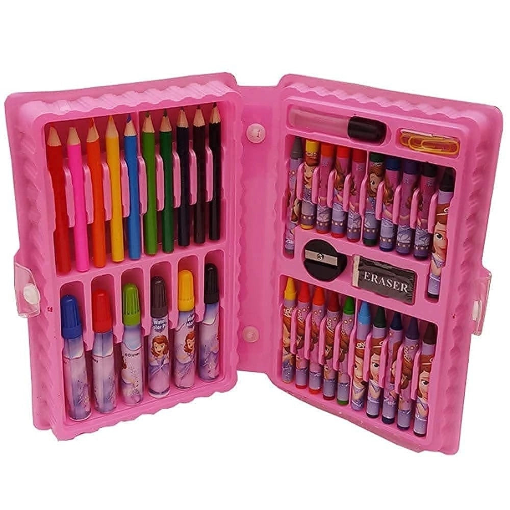 Art&Craft Crayon Color Oil Pestal Sketch Pan Water Color With Brush 42 Pcs Color Set toys for kids 5+ years