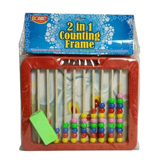 2 in 1 Counting Frame educational toys for kids 3+ years