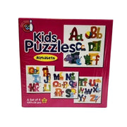 4 Pcs Set Alphapet Puzzle educational toys for kids 4+ years