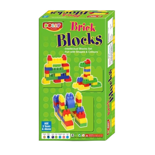 Brick Blocks educational toys for kids 3+ years