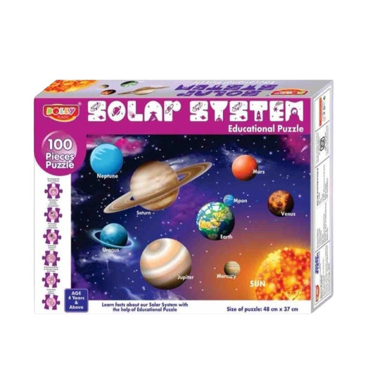 Solar System Puzzle educational toys for kids 3+ years