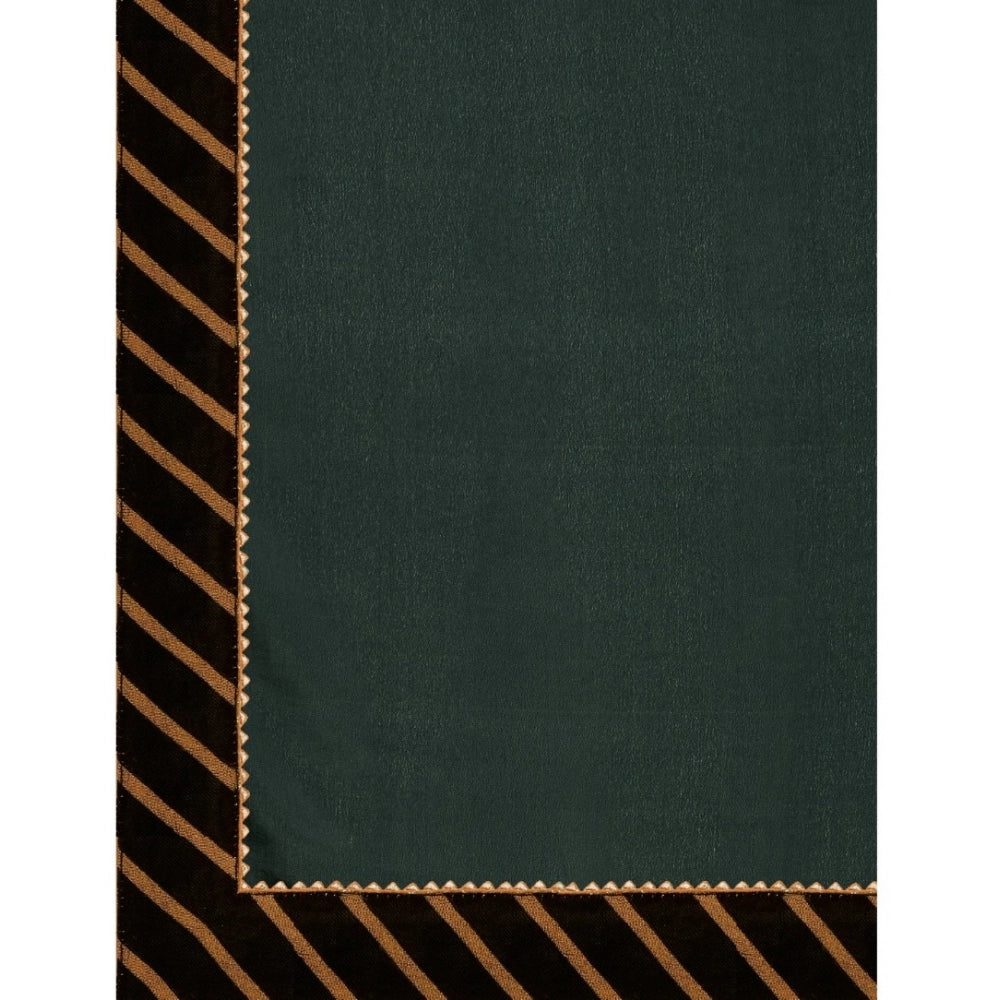 Women's Chiffon Self Design Saree With Unstitched Blouse 5.5 Mtr (Grey)