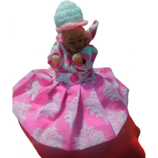 Laddu Gopal Cottn Dress Size: 0 To 6 (Pink) | Home Accessories
