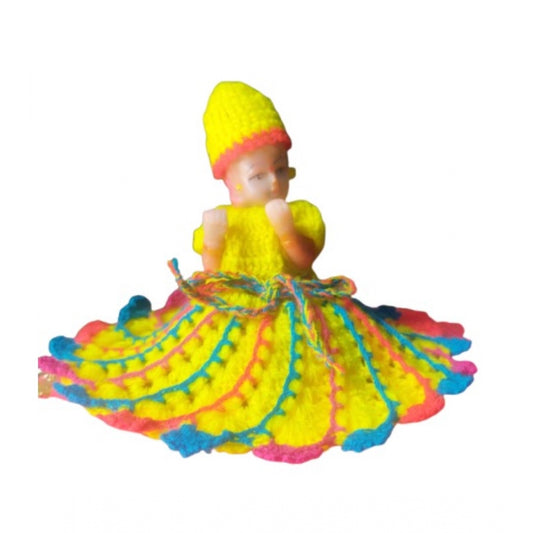 Laddu Gopal Tharad Dress Size: 0 To 6 (Multicolor) | Home Accessories