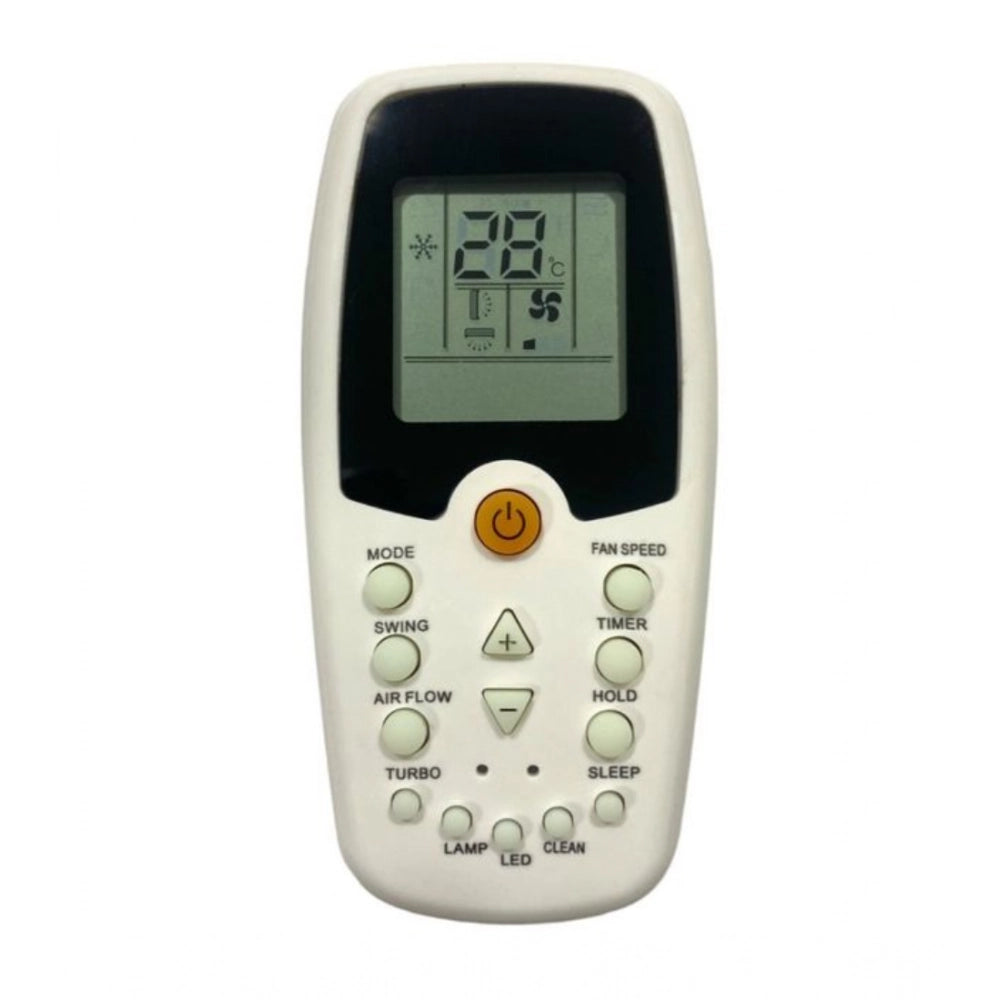 Generic AC Remote No. 4A Compatible-Replacement for Croma AC Remote Control (White) - POPNOVA