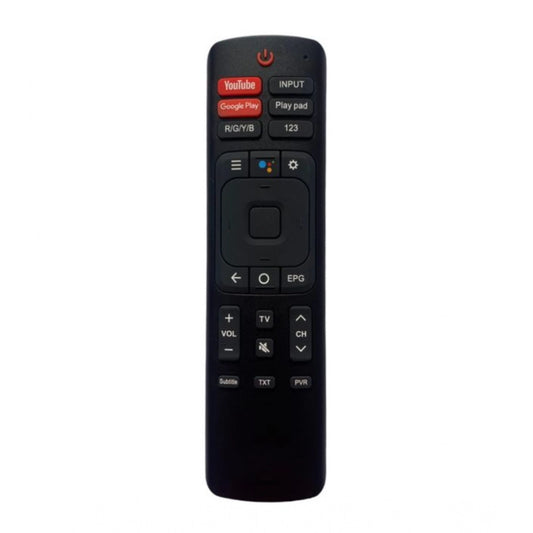 Generic Smart TV Remote No. 1080 Compatible-Replacement for Vu Smart TV LCD-LED Remote Control (Black) - POPNOVA