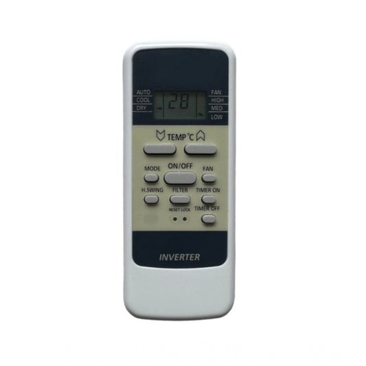 Generic AC Remote No. 137B Compatible-Replacement for Hitachi AC Remote Control (White) - POPNOVA