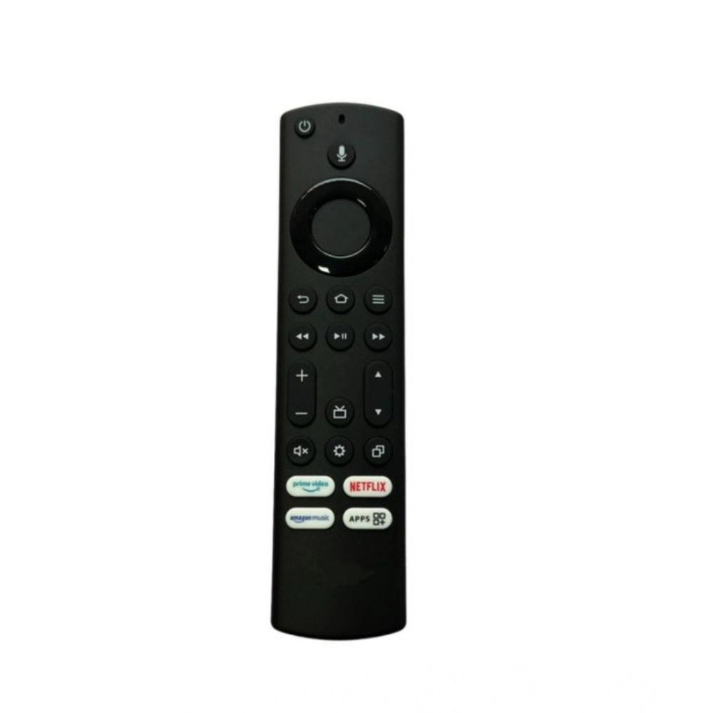 Generic Smart TV Remote No. 1017 Compatible-Replacement for Amazon Basics Smart TV LCD-LED Remote (Black) - POPNOVA