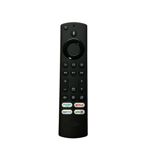 Generic Smart TV Remote No. 1017 Compatible-Replacement for Amazon Basics Smart TV LCD-LED Remote (Black) - POPNOVA