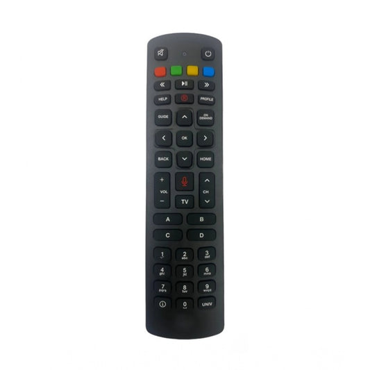 Generic Set Top Box Remote No. 1131 With Recording Functions Compatible-Replacement for Jio Fiber Set Top Box Remote Control (Black) - POPNOVA