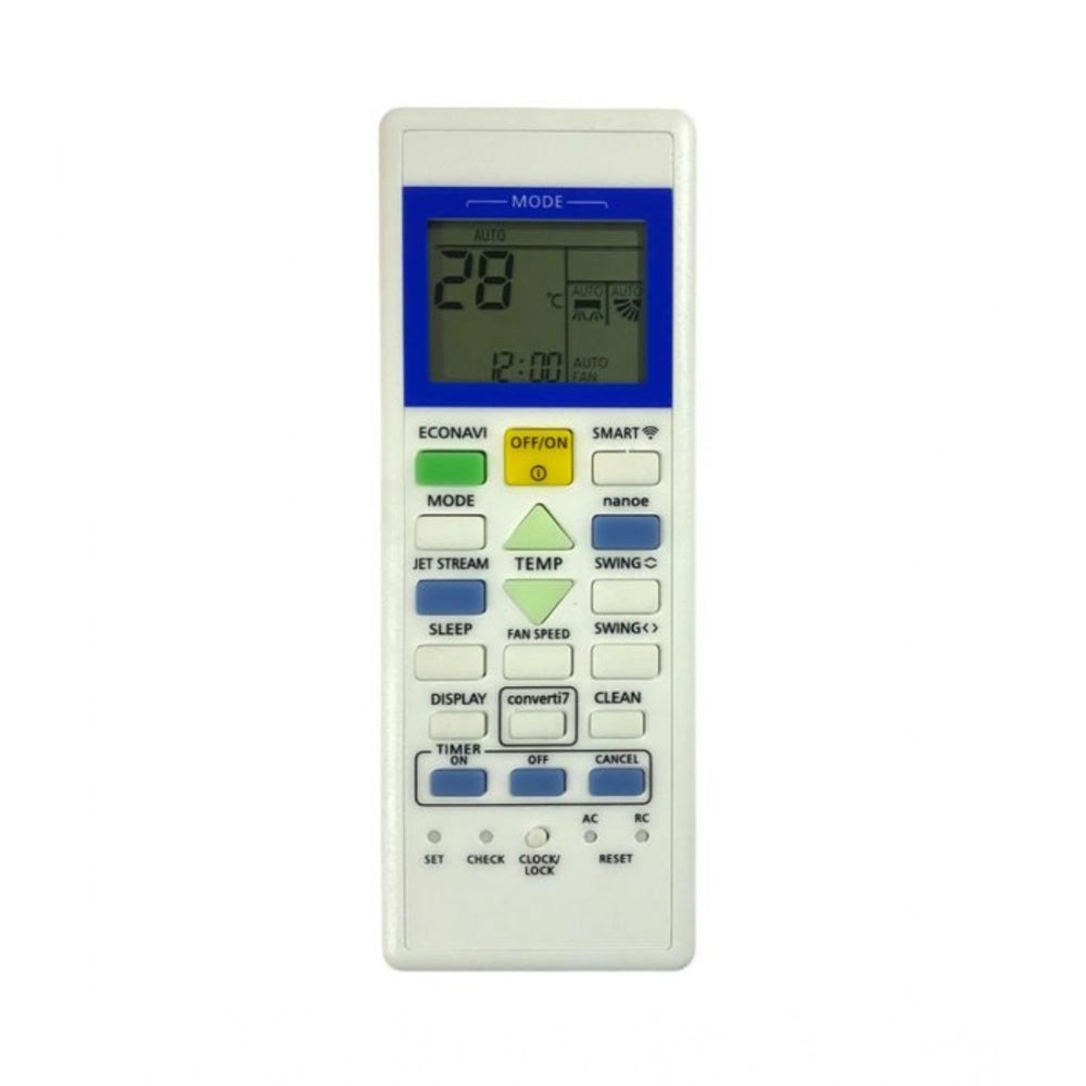 Generic AC Remote No. 157F Compatible-Replacement for Panasonic - Panasonic Inverter AC Remote Control (White) - POPNOVA