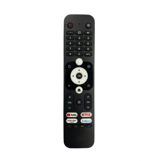 Generic Smart TV Remote No.1064 with Netflix- Prime- YouTube - Matrix Function- Compatible-Replacement for Haier Smart TV LCD-LED Remote Control (Black) - POPNOVA