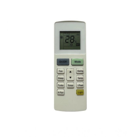Generic AC Remote No. 222A Compatible-Replacement for Onida AC Remote Control (White) - POPNOVA