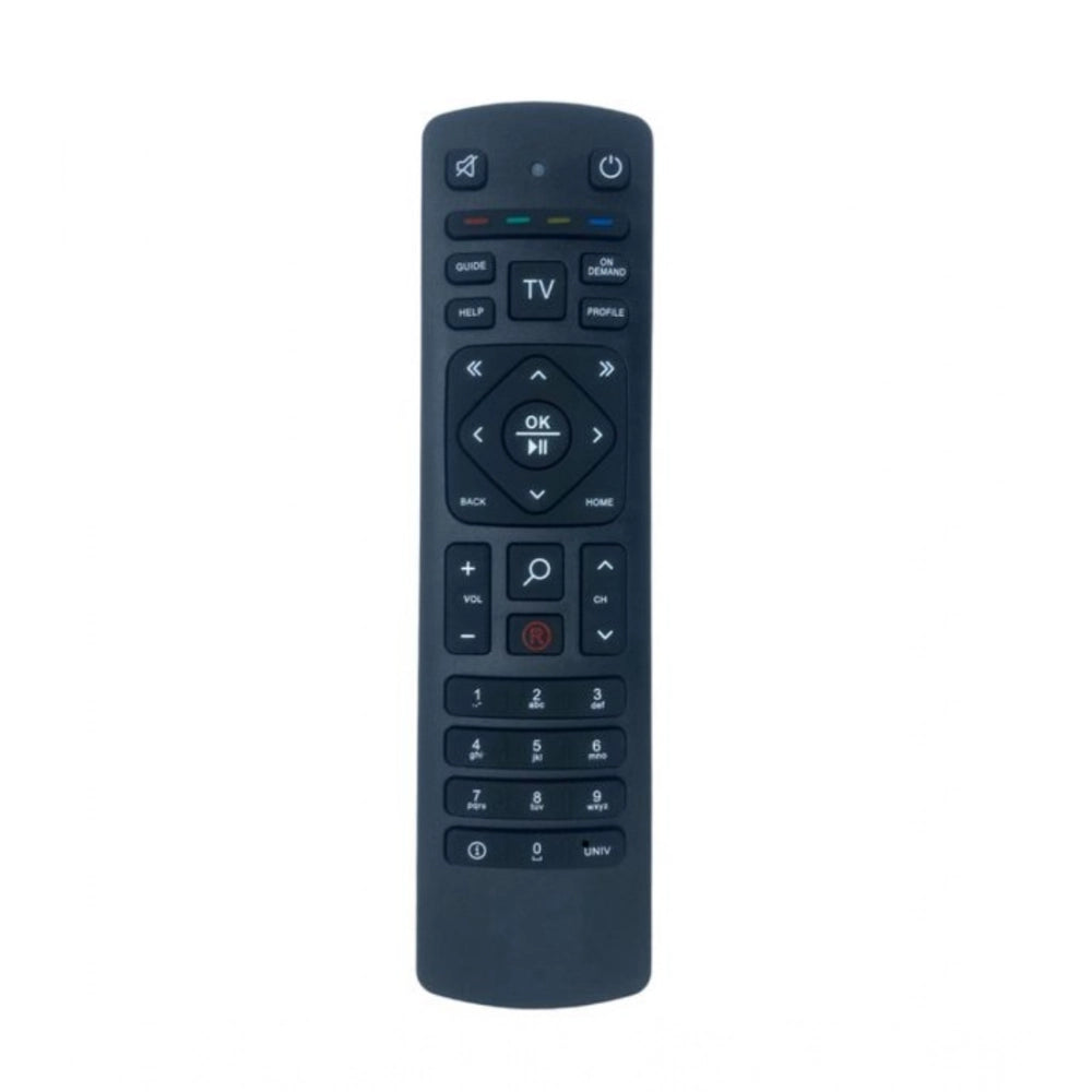 Generic Set Top Box Remote No. 1098 With Compatible-Replacement for Jio Fiber Set Top Box Remote Control (Black) - POPNOVA