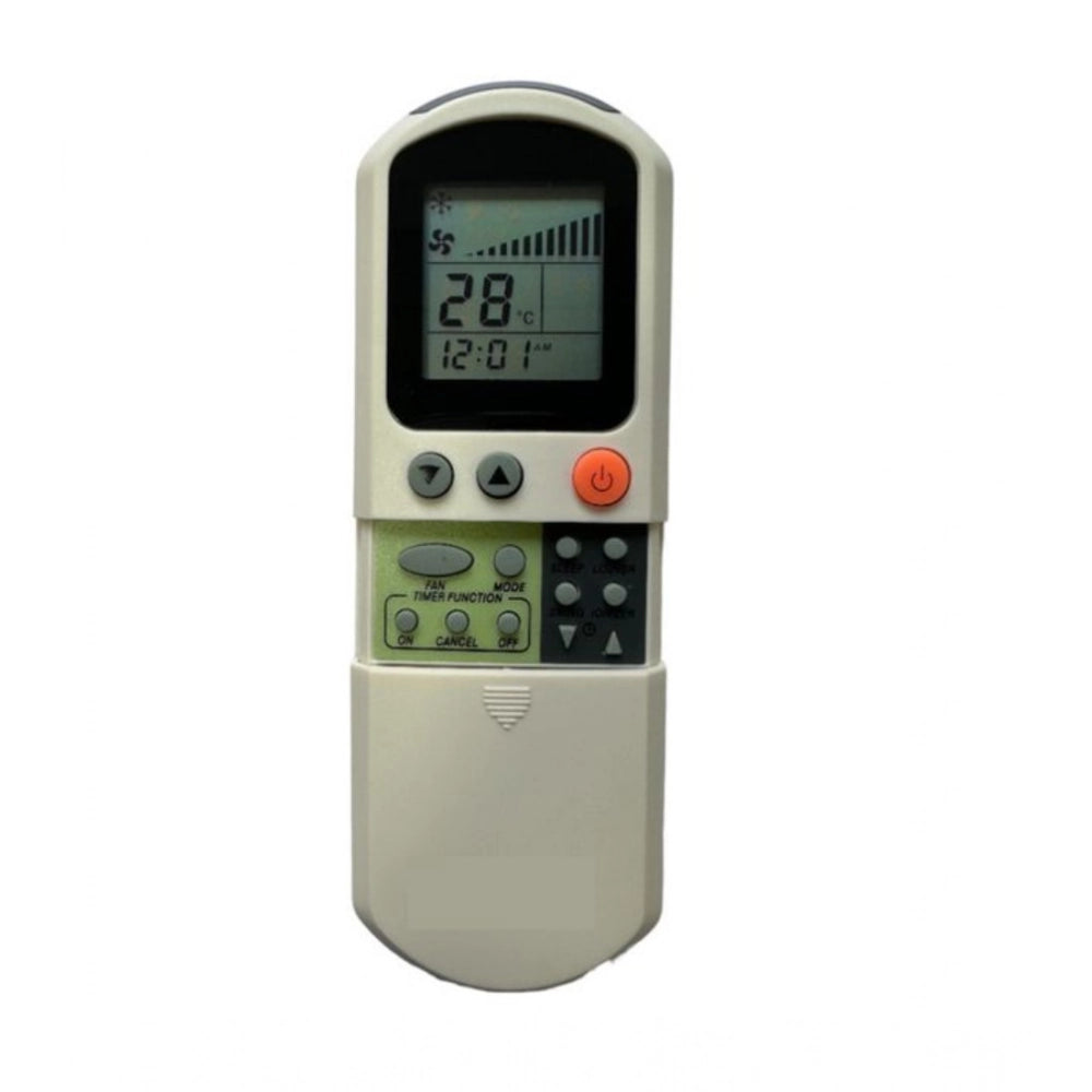 Generic AC Remote No. 74 Compatible-Replacement for Voltas AC Remote Control (White) - POPNOVA