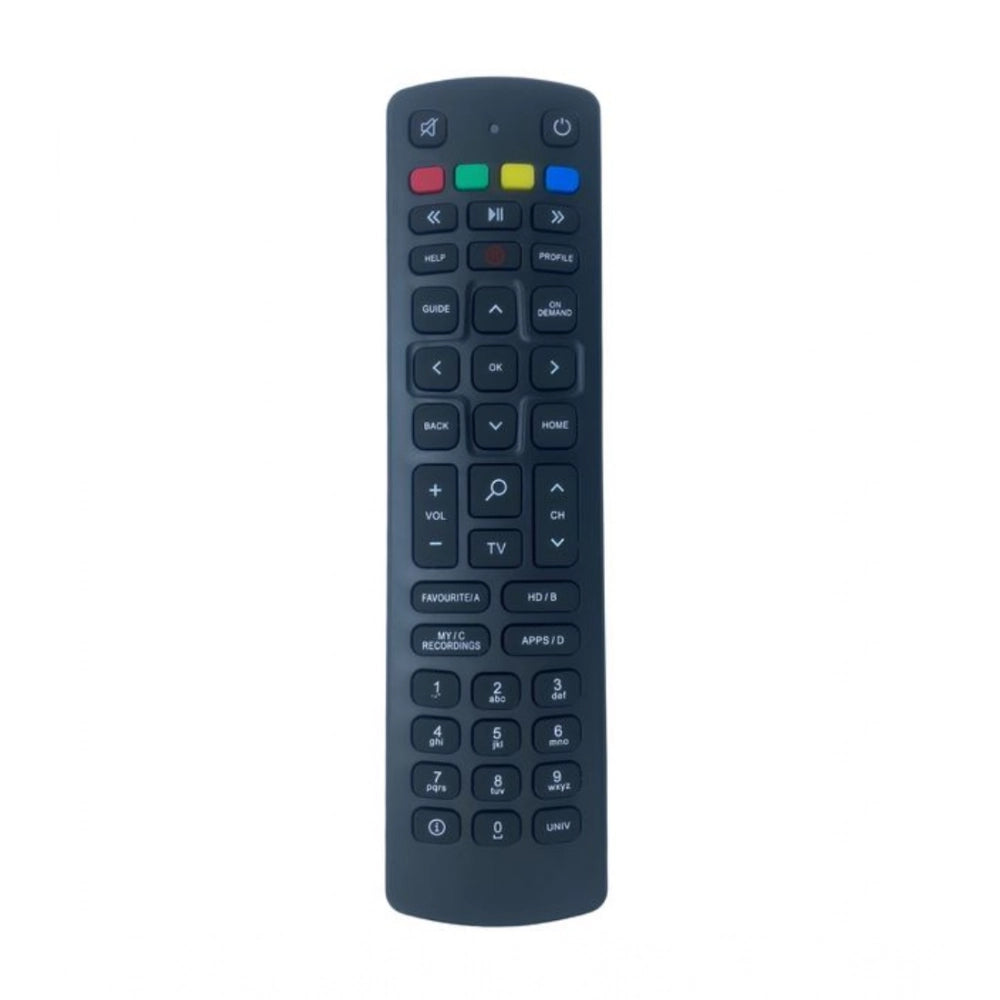 Generic Set Top Box Remote No. 1097 Compatible-Replacement for Jio Fiber Set Top Box Remote Control (Black) - POPNOVA