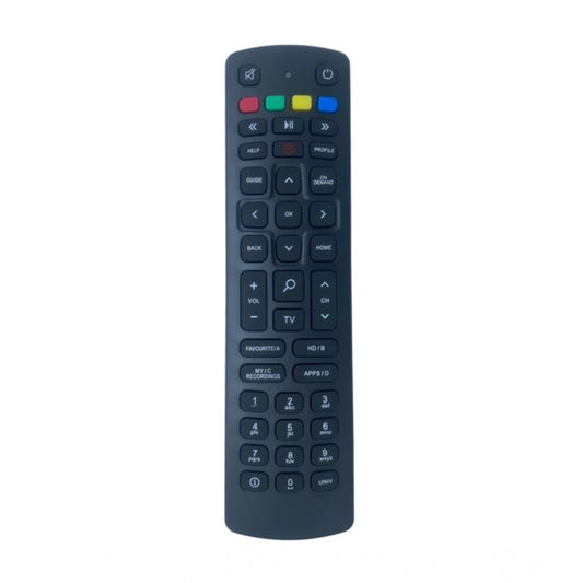 Generic Set Top Box Remote No. 1097 Compatible-Replacement for Jio Fiber Set Top Box Remote Control (Black) - POPNOVA