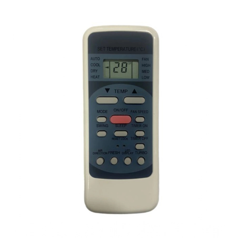 Generic AC Remote No. 12 Compatible-Replacement for Voltas AC Remote Control (White) - POPNOVA
