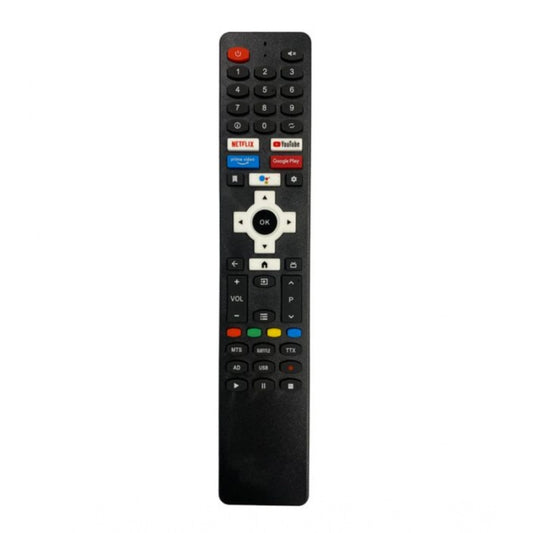 Generic Smart TV Remote No. 1065 with Netflix- Prime- YouTube Function- Compatible-Replacement for Sansui Smart TV LCD-LED Remote Control (Black) - POPNOVA