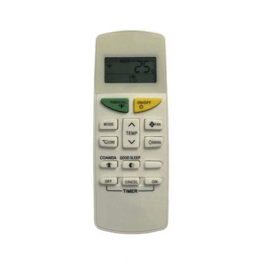 Generic AC Remote No. 132F Compatible-Replacement for Daikin - Daikin Inverter AC Remote Control (White) - POPNOVA