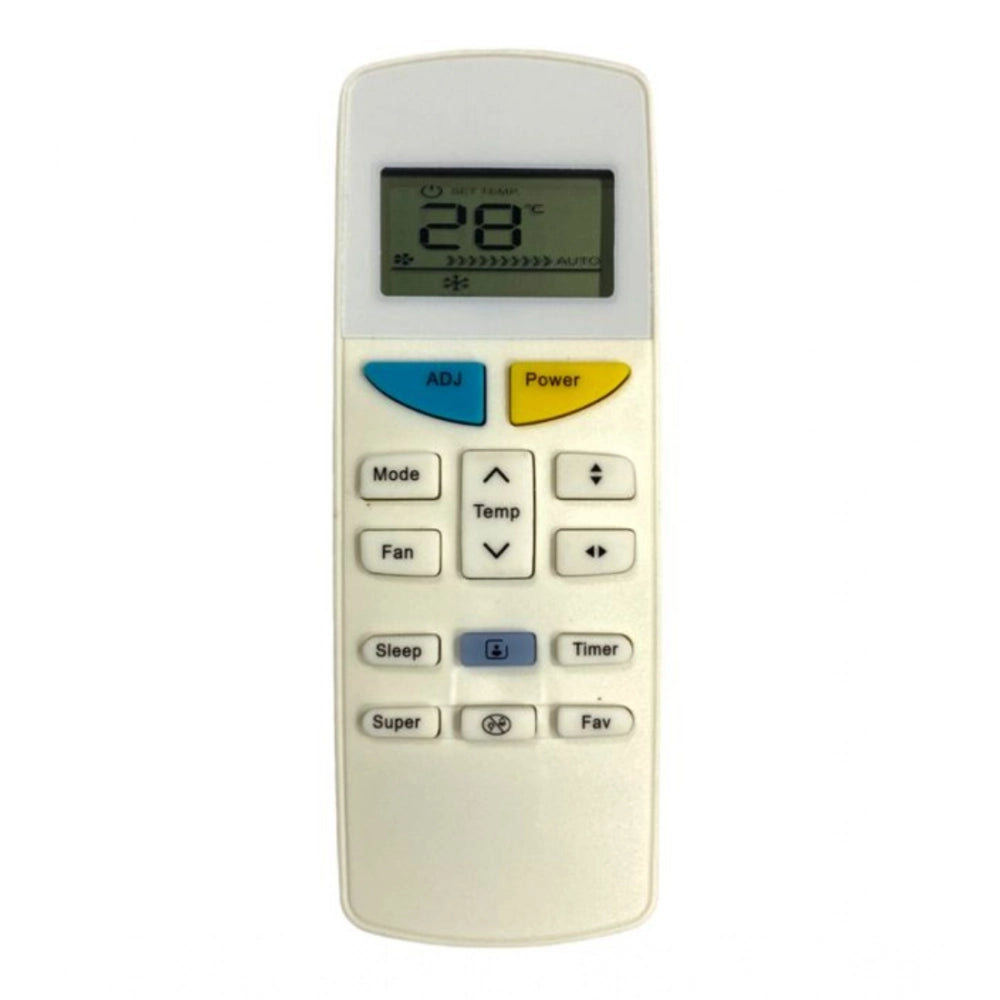 Generic AC Remote No. 255 Compatible-Replacement for Bluestar AC Remote Control (White) - POPNOVA