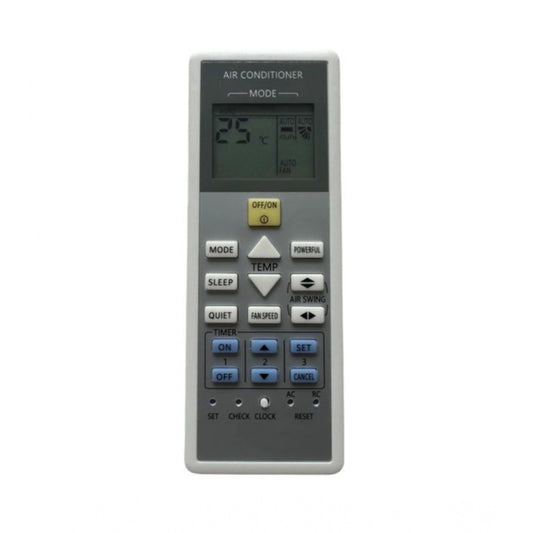 Generic AC Remote No. 157B Compatible-Replacement for Panasonic AC Remote Control (Grey) - POPNOVA