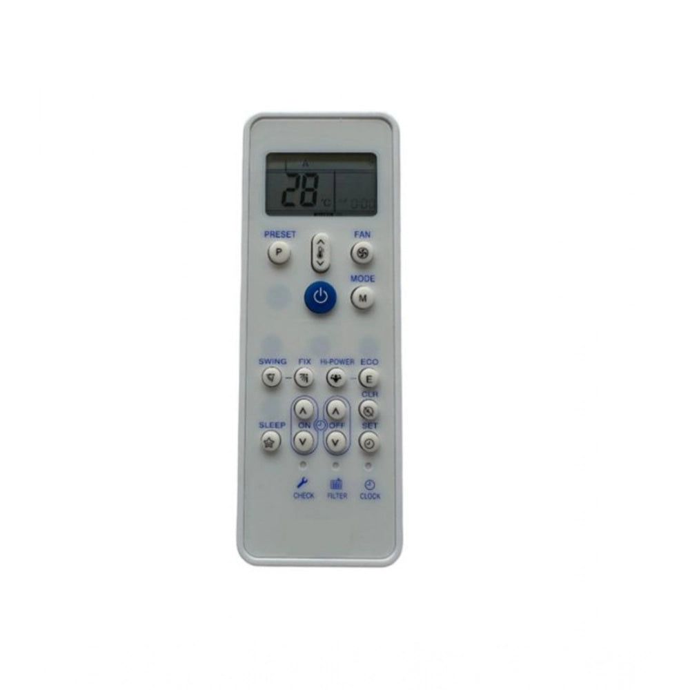 Generic AC Remote No. 212 Compatible-Replacement for Carrier AC Remote Control (White) - POPNOVA