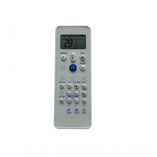 Generic AC Remote No. 212 Compatible-Replacement for Carrier AC Remote Control (White) - POPNOVA