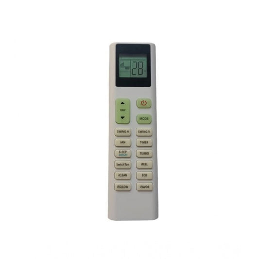 Generic AC Remote No. 254 Compatible-Replacement for Kelvinator AC Remote (White) - POPNOVA