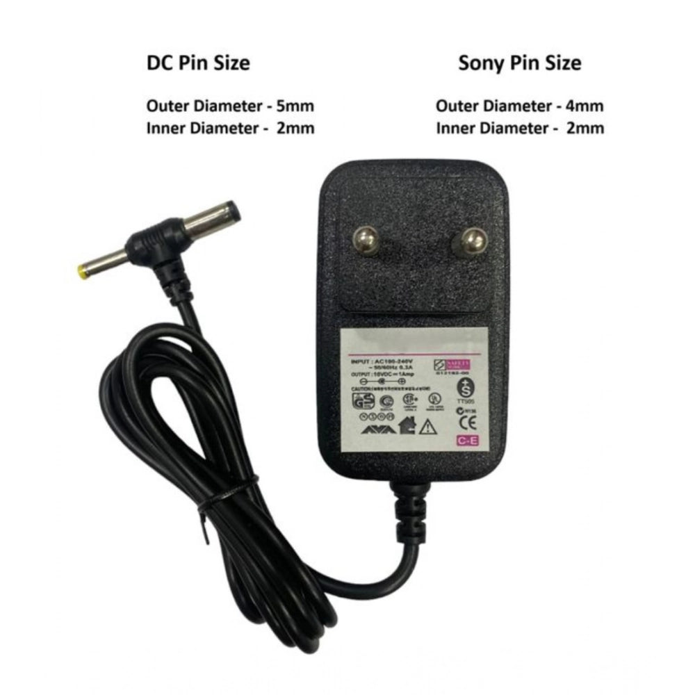 10V 1A Power Adapter Power Supply AC Input 100-240 V for Set Top Box (Black) - product image 2