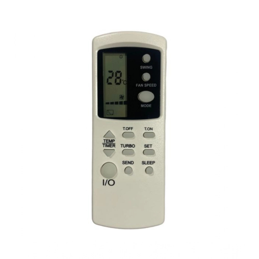 Generic AC Remote No.31 No Backlight Haier AC Remote Control (White) - POPNOVA