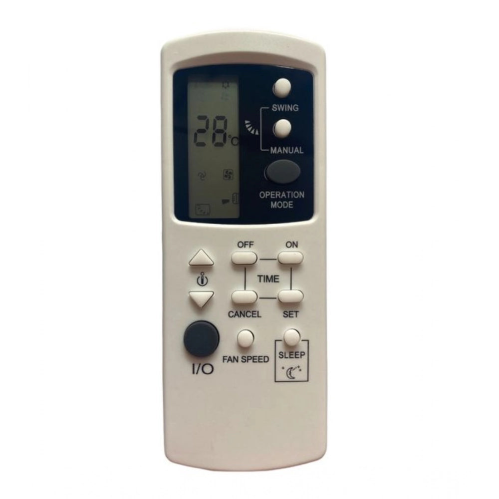 Generic AC Remote No.39 No Backlight Godrej AC Remote Control (White) - POPNOVA