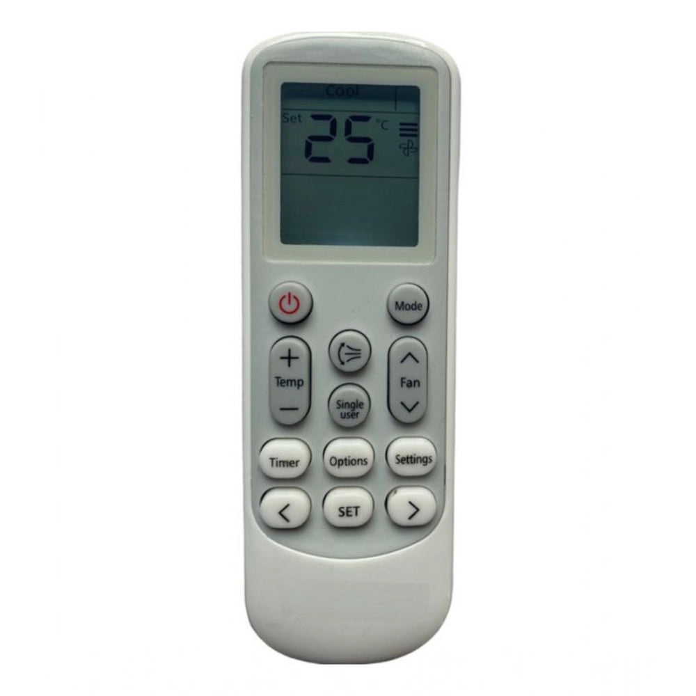 Generic AC Remote No.144 with Backlight Samsung &amp; Samsung Inverter AC Remote Control (White) - POPNOVA