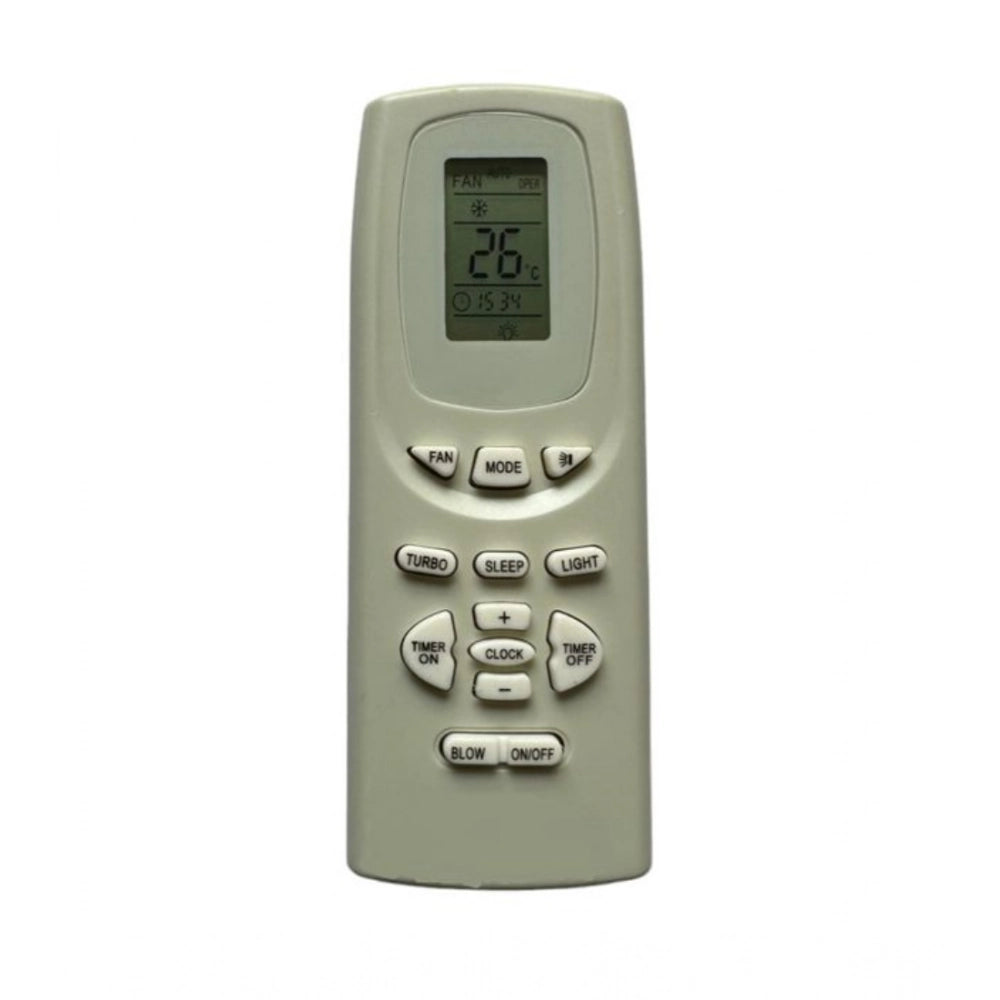 Generic AC Remote No.19A No Backlight Godrej AC Remote Control (White) - POPNOVA