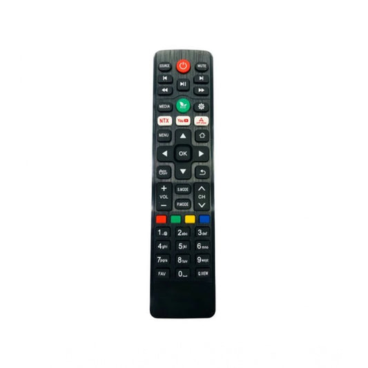 Generic Smart TV Remote No.1205 Vise Smart LCD LED TV Remote Control (Black) - POPNOVA